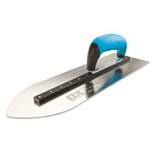 OX Pro Pointed Flooring Trowel - 16 inch / 400mm