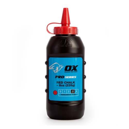 OX Pro Chalk Refill 226g - Red