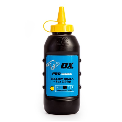 OX Pro Chalk Refill 226g - Yellow