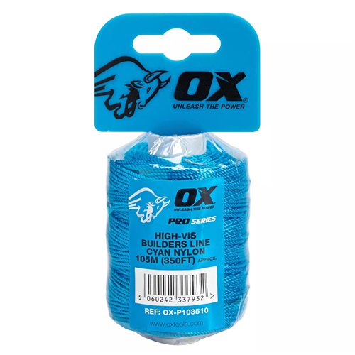 OX Pro Cyan Brickline - 100m / 350ft