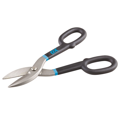 OX Pro 10 inch Straight Tin Snips