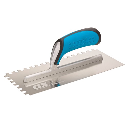 OX Pro 6mm Notch Trowel