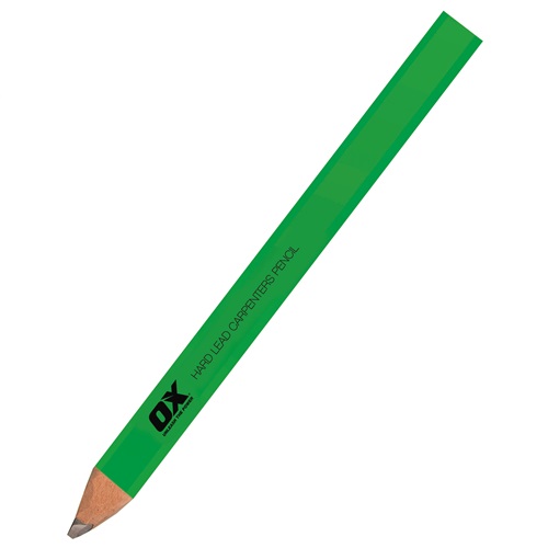OX Trade Hard Green Carpenters Pencils 10 pk
