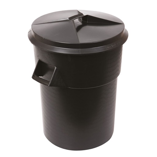 Heavy Duty HDPE 95 Litre Dustbin C/W Lid