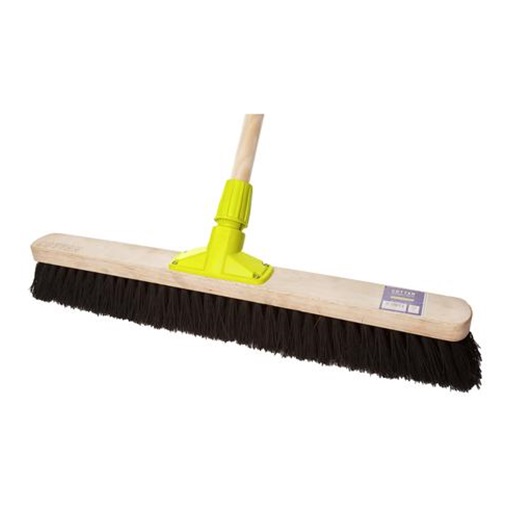 24 inch Platform Broom - Stiff Bassine