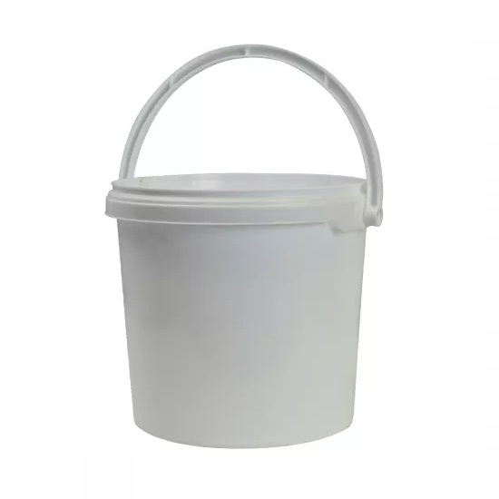 2.5 Litre Plastic Mixing Pot Kettle White