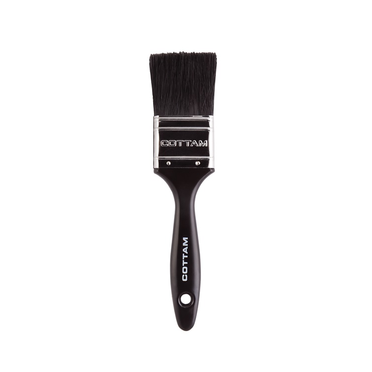 100mm / 4 inch Cottam Paint Brush Pure Black