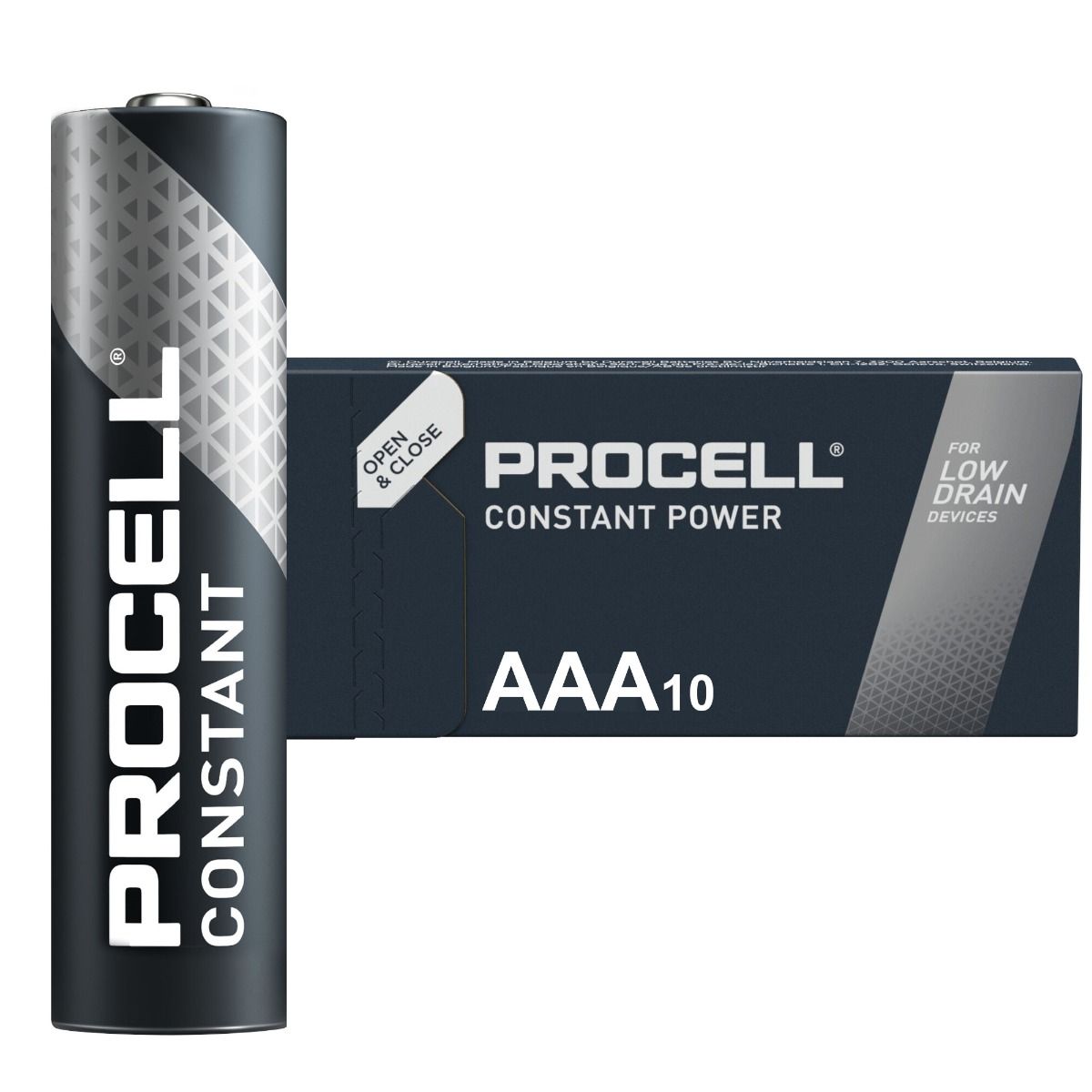 Procell Industrial AAA Batteries Pack of 10