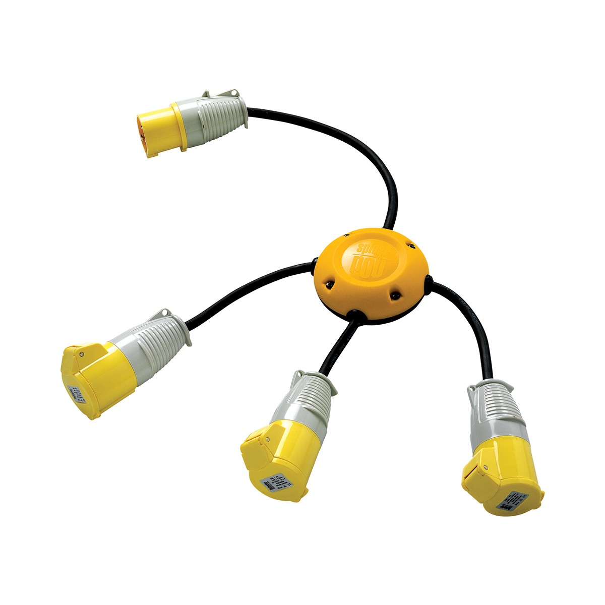 3 Way Spider Pod 16A Splitter