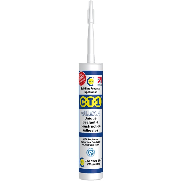 CT1 Clear Tribrid Unique Sealant & Construction Adhesive 290ml