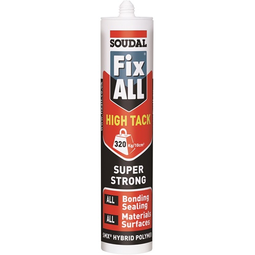 Soudal Black Fix All, High Tack Seals & Bonds