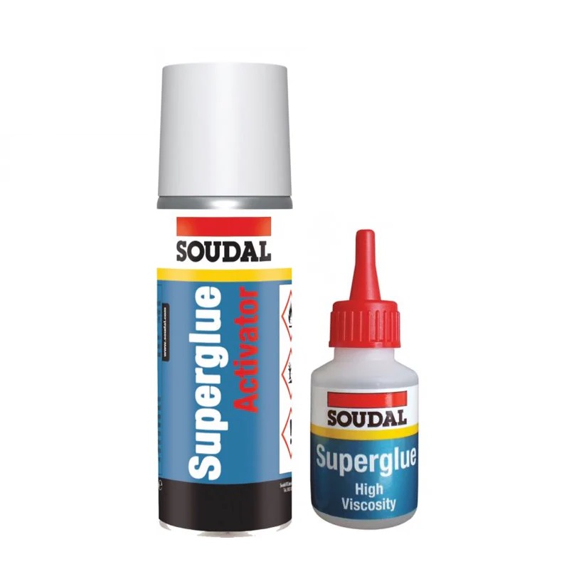 Soudal Mitre Kit, Superglue & Activator