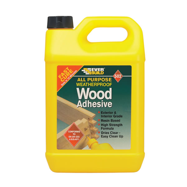 5 Litre 502 All Purpose Wood Adhesive
