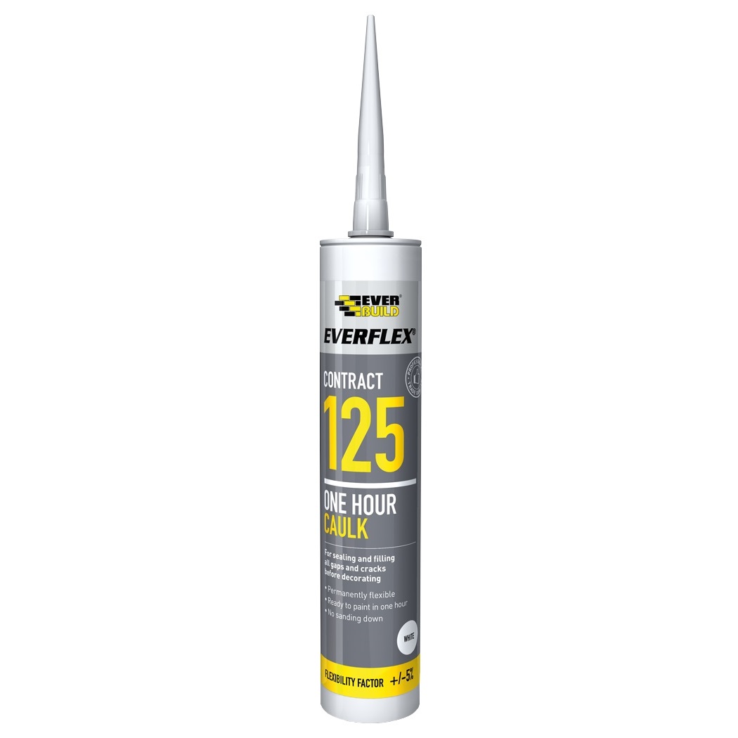 White 125 One Hour Caulk It