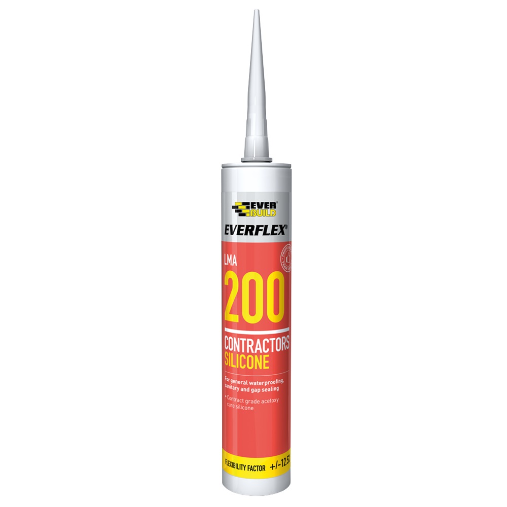 Contractors Silicone Sealant LMA200 Black