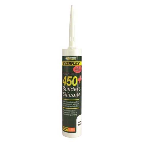 Builders Low Modulus Silicone Sealant Black