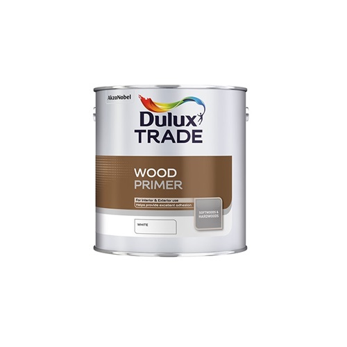 Dulux Wood Primer White 1 Litre Solvent
