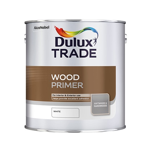 Dulux Wood Primer White 5 Litre Solvent