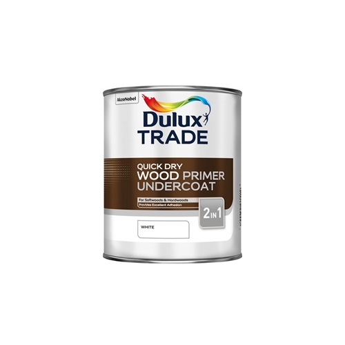 Dulux Trade White Quick Dry 1 Litre