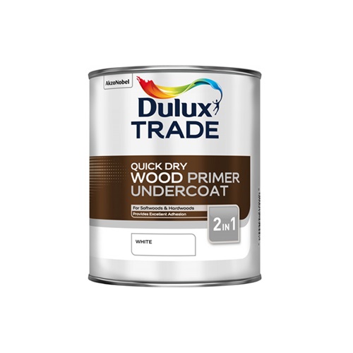 Dulux Trade White Quick Dry 2.5 Litre