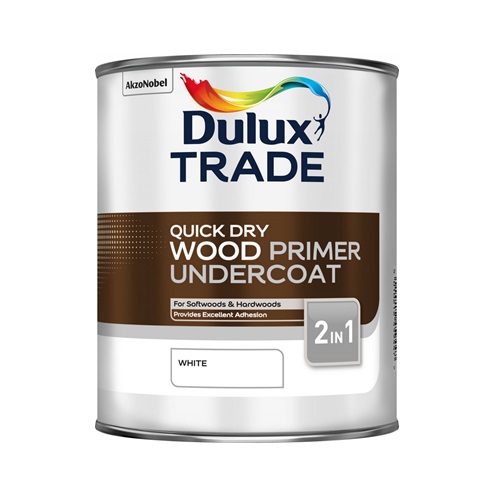 Dulux Trade White Quick Dry 5 Litre