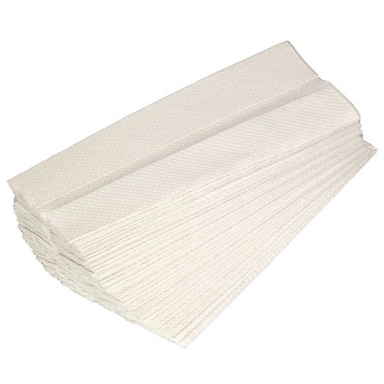 Hand Towel White 230mm x 310mm C Fold