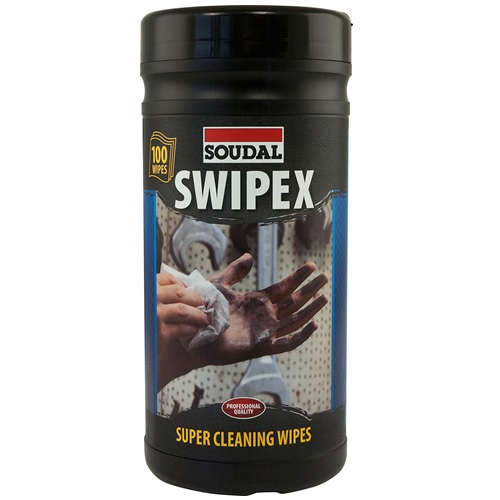 Soudal Swipex Hand Wipes - Tub of 100