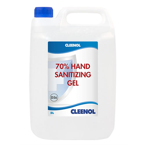 70% Hand Sanitiser Gel 5L