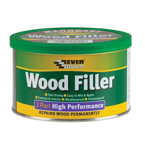 Everbuild 2 Part Wood Filler 500g - Light Oak