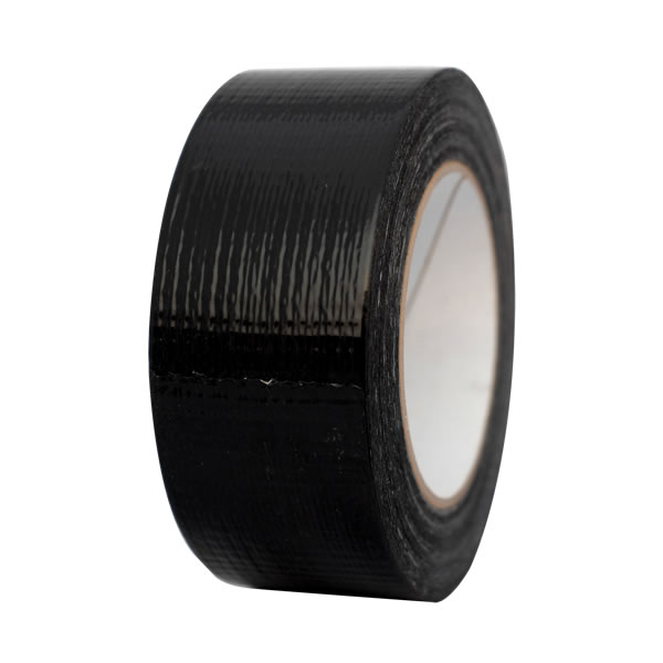 50mm x 50m Cloth Gaffa Tape Black