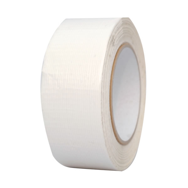 50mm x 50m Cloth Gaffa Tape - White