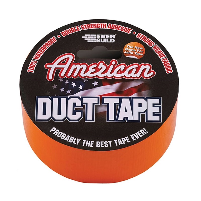 50mm x 25m American Duct Tape Orange
