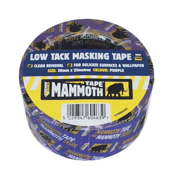 25mm Low Tack Masking Tape x 25mtr