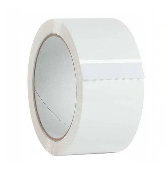 50mm x 33m  F/R White Low Tack PVC Tape