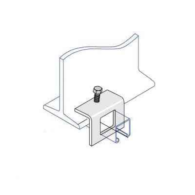 BC005 Window Bracket Beam Clamp 41 x 41mm