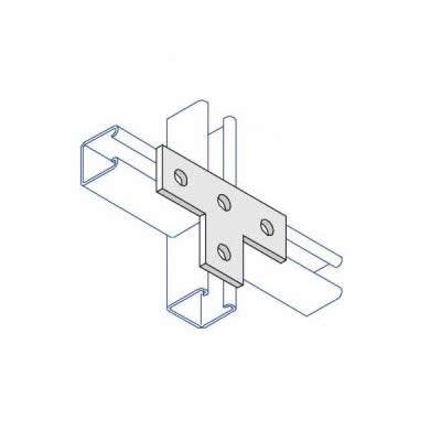 BF007 T Flat Plate - 4 Hole