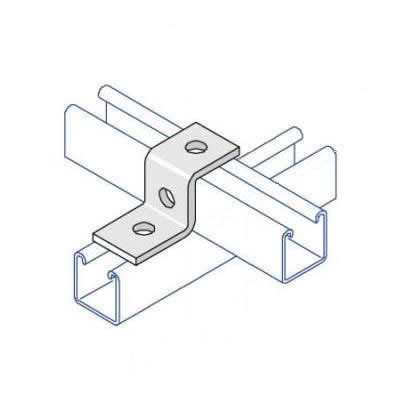 BU002 Z Bracket for 41 x 41 Channel - 2 Hole