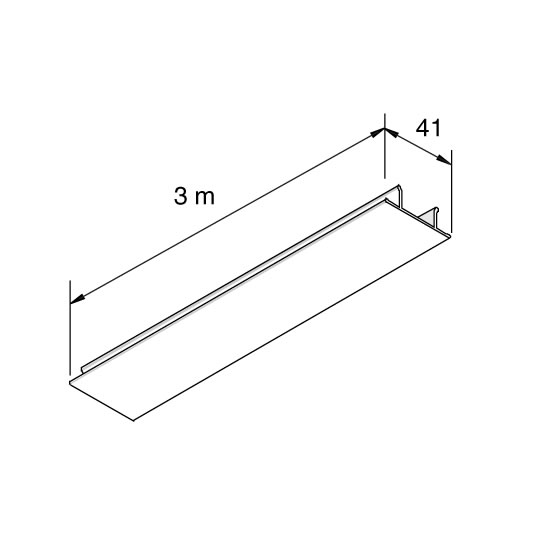 Unistrut P1184-F Pre-Galvanised Snap In