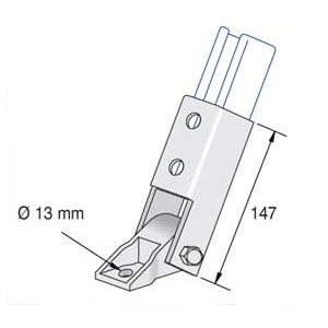 Unistrut P2815S Hinged Base Fitting