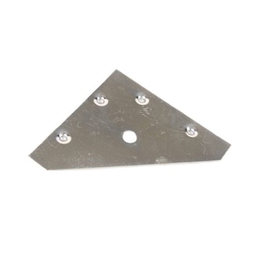 83mm 323 Flat Corner Bracket Mild Steel