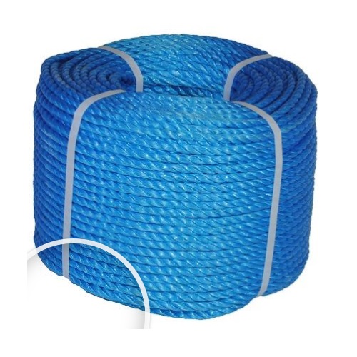 10mm Blue Polypropylene Rope 220 Meter Coil