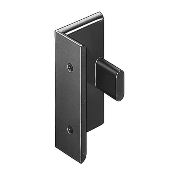 Hafele Keku Clip Double Partitions Angle