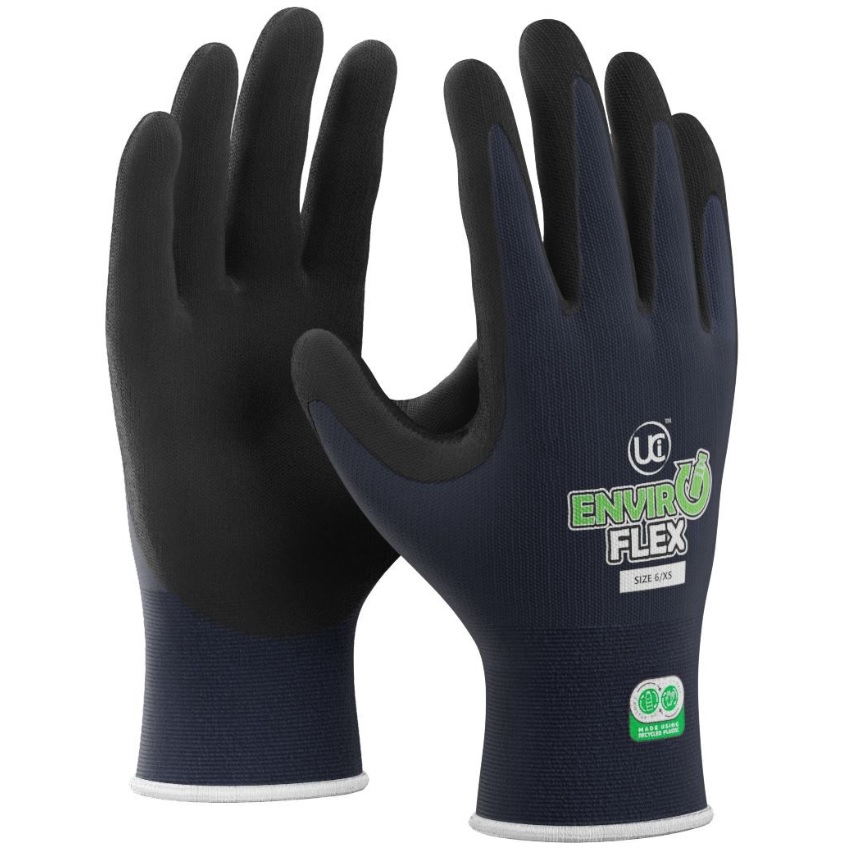 Enviroflex Glove, Microfoam Coated, Touch