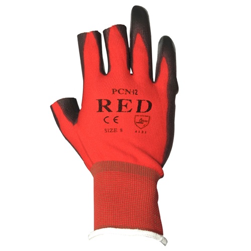 PXP-12 3 Digit PU Coated Palm Safety Glove