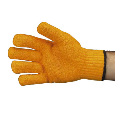 Yellow Cross Grip Glove Large