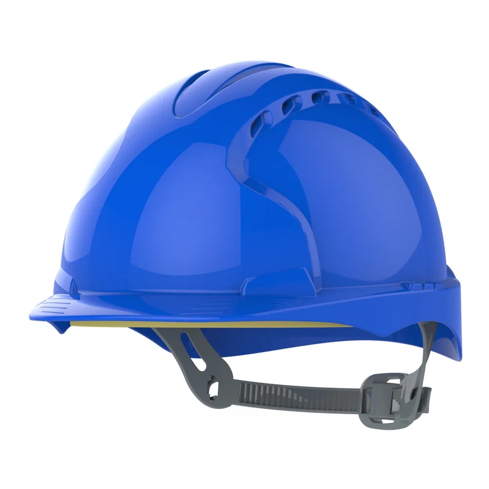 JSP EVO2 Vented Safety Helmet - Blue