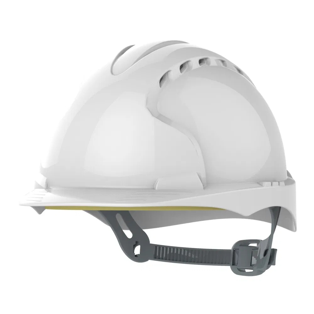 JSP EVO2 Vented Safety Helmet White