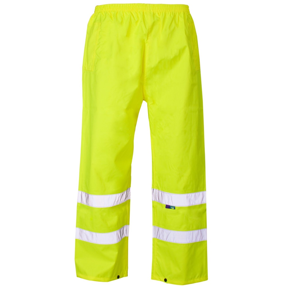 Hi Visibility Medium Yellow Over Trousers