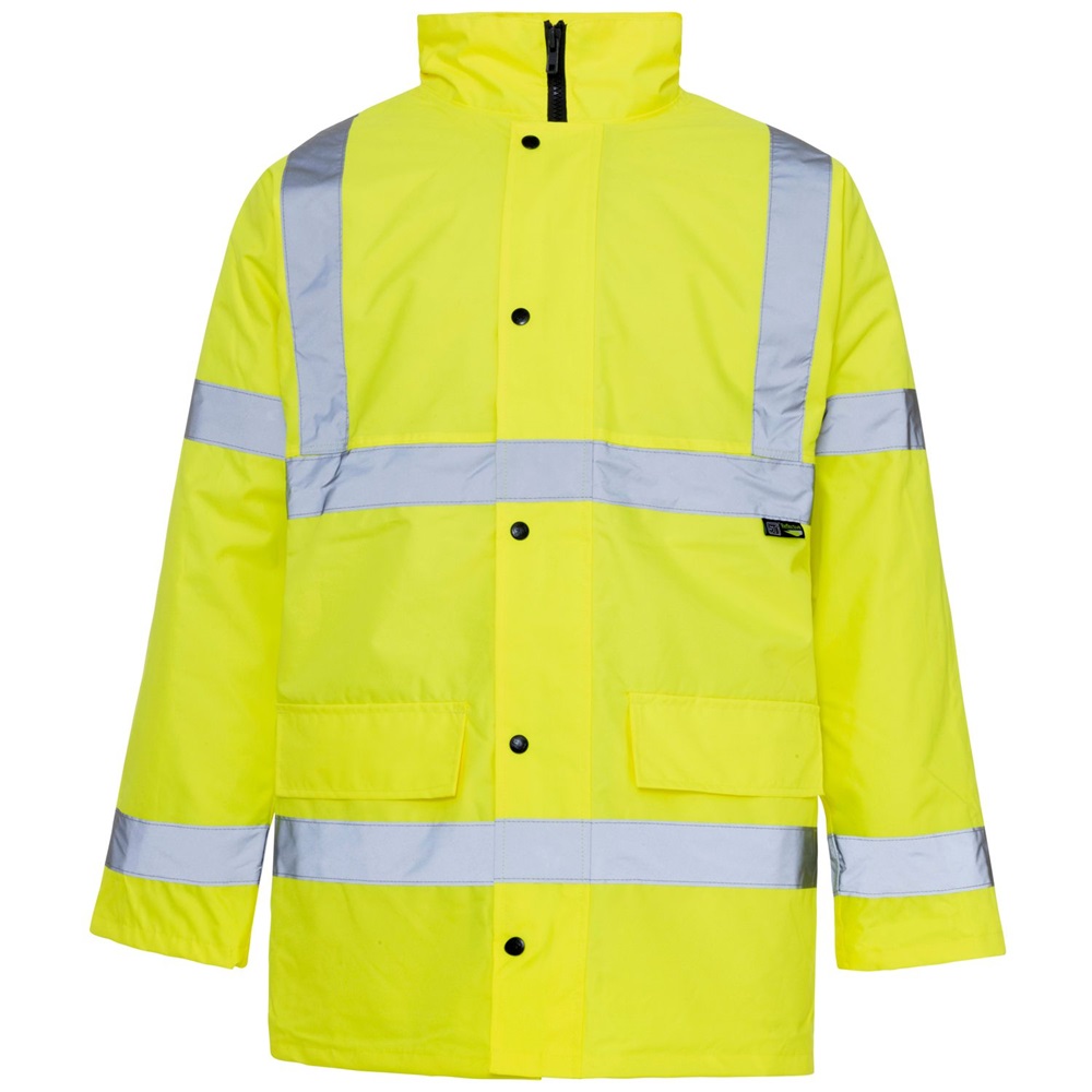 Hi Visibility Large Yellow Parka Jacket