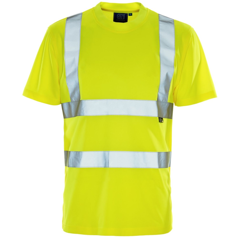 Hi Visibility Medium Yellow T-Shirt